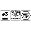 30005 5 vrtak do dreva hex 3 0 mm 54t577 5
