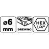 30014 5 vrtak do dreva hex 6 0 mm 54t580 5