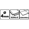 30566 5 vrtak na sklo 4 mm 54t412 5