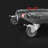30707 6 qbrick system pro transport platform front weels