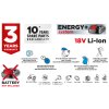 30740 9 akumulatorovy vrtaci skrutkovac bezkefkovy s priklepom energy 18v li ion 13 mm bez akumulatora 58g020 9