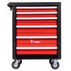 Profesionálny dielenský vozík skrinka s náradím 196ks REDATS 6 šuflíkov RedBlack (1)