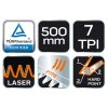 44642 2 pila chvostovka 500 mm 7 tpi ptfe 41 021 2