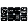 45260 5 stavebny popisovac cierny permanentny vodeodolny na olejovej baze nasobok 20 kusov 13 858 5