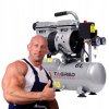 Bezolejový dvojpiestový kompresor, kompresor 6L TAGRED 550W R2 - 6