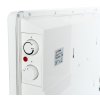 Elektrický konvektorový ohrievač 1500 W, biela farba - 8