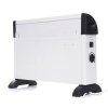 Elektrický konvektorový ohrievač s termostatom, výkon 2000 W, biela farba - 9