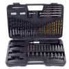Sada vrtákov, bitov a skrutkovač, 109-dielna v kufríku - 2