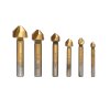 Vrtáky, frézy, kužeľové frézy, sada 6 ks - 4