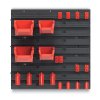 Stena na náradie 39,5x39,5cm + 4 boxy a úchyty (3)