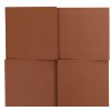 Akustický panel 3D skosený 50x50cm, hrúbka 5cm, hnedý (5)