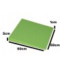 Akustický panel 3D skosený 50x50cm, hrúbka 5cm, svetlozelený (12)