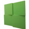 Akustický panel 3D skosený 50x50cm, hrúbka 5cm, svetlozelený (13)