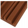Akustický panel Equalizer 50x50cm, hrúbka 7cm, hnedý (6)