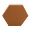 Akustický panel Hexagon 50x50cm, hrubka 3cm, hnedý (5)