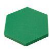Akustický panel Hexagon 50x50cm, hrubka 3cm, tmavozelený (8)