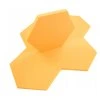 Akustický panel Hexagon 50x50cm, hrubka 3cm, žltý (3)