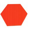 Akustický panel Hexagon 50x50cm, hrubka 5cm, červený (10)