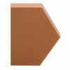 Akustický panel Hexagon 50x50cm, hrubka 5cm, hnedý (8)