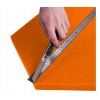 Akustický panel Hexagon 50x50cm, hrubka 5cm, oranžový (11)