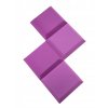 Akustický panel trapéz 50x50cm, hrúbka 5cm, fialový (8)