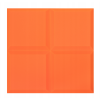 Akustický panel trapéz 50x50cm, hrúbka 5cm, oranžový (5)