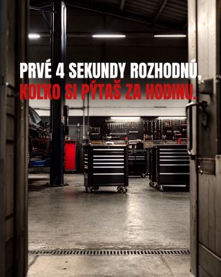 👀 Zákazník neposúdi tvoju prácu. Posúdi tvoju dielňu — za štyri sekundy. Nevie, či si utiahol podľa momentu. Vidí len to,...