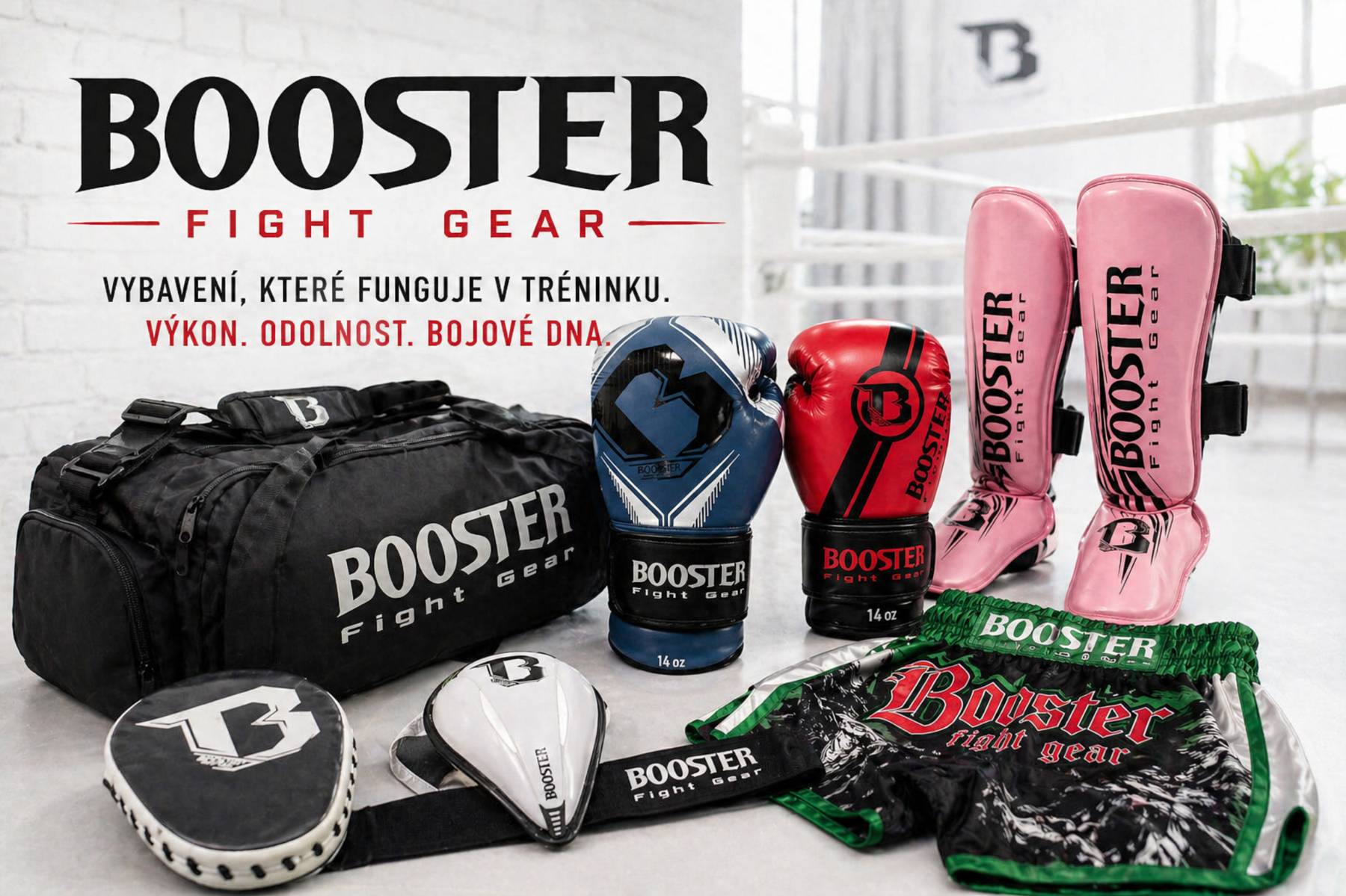 Booster Fight Gear: belgická značka s thajským bojovým DNA