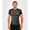 Rashguard krátký rukáv Venum Contender 5.0 černá/červená