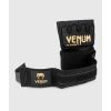 Gelové rukavice Venum Kontact Quick wraps černá/zlatá