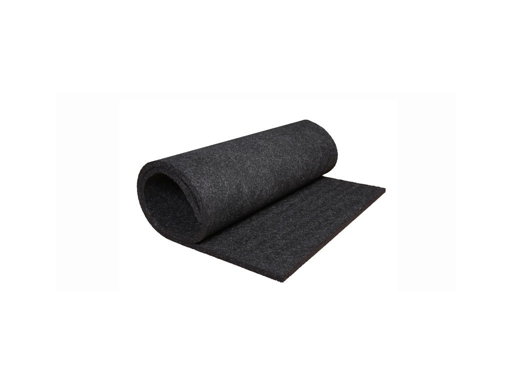 Regard Fitness podlaha drtená guma čierna 1980 x 980 - 10mm