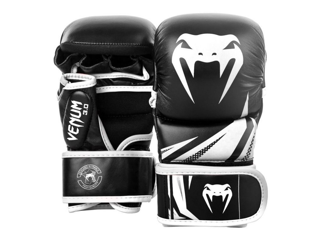 Venum Sparingové MMA rukavice VENUM "Challenger 3.0", černá/bílá