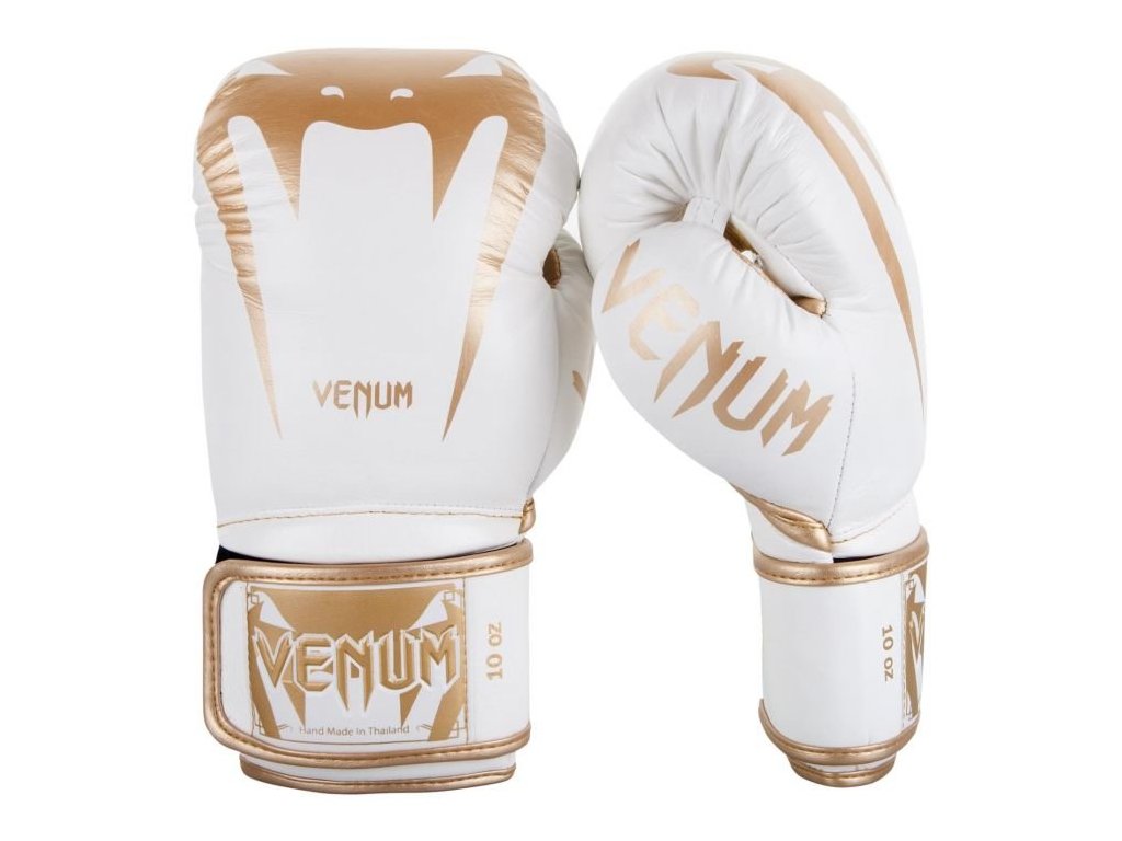 Venum Boxerské rukavice VENUM "Giant" 3.0, biela/zlatá - ProFighters