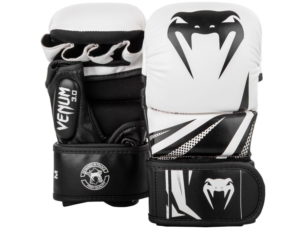 Venum Sparingové MMA rukavice "Challenger 3.0", biela/čierna