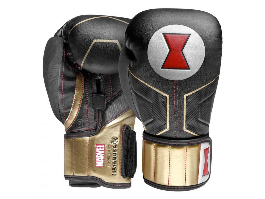 hayabusa marvel black widow boxing gloves main