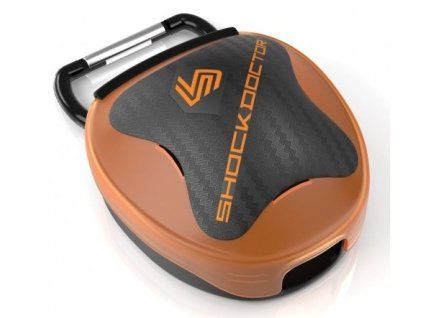 Shock Doctor Mouthguard Case, orange