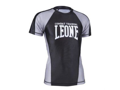Leone Rashguard LEONE, SS čierno/šedý (Variant L)