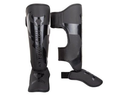 Ringhorns Shin Guards "Charger", black/black