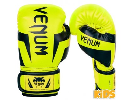 Venum Detské boxerské rukavice VENUM "Elite", žltá