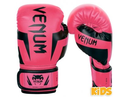 Venum Detské boxerské rukavice VENUM "Elite", ružová