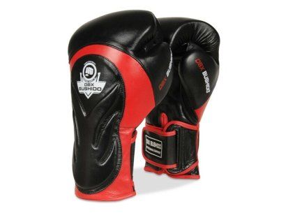 Bushido Boxing Gloves BUSHIDO "BB4", black/red