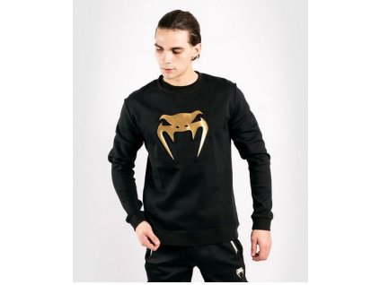 Venum Mikina "Classic Crewneck", čierna/zlatá