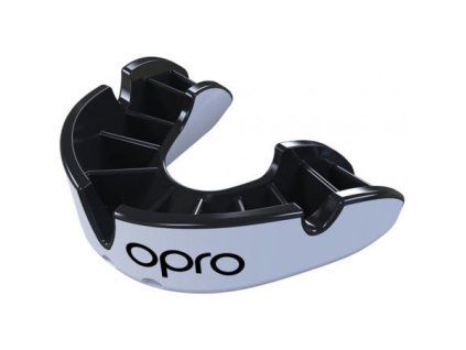Opro Guards na zuby OPRO "Silver", white/black