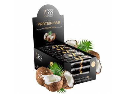 Puregainss Proteínové tyčinky PGSS - Kokos (20ks)