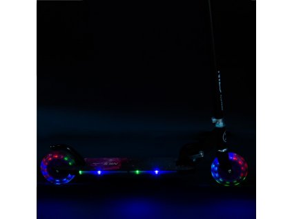 Skladacia kolobežka NILS Extreme HD025 LED fialová