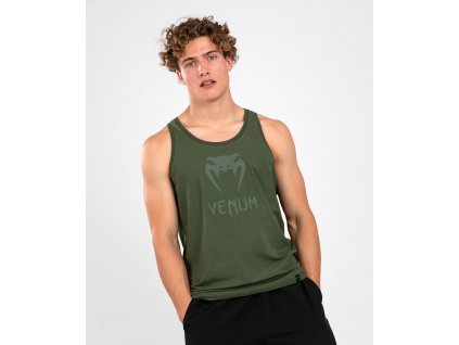 89f716ad7ee5882ece153da58998ba26a1330a52 Venum Classic Tank Top Green 1