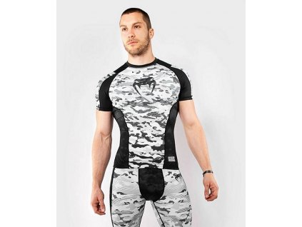 venum defender rashguard ss white camo 1