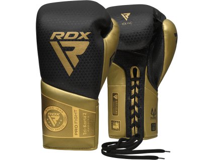 BOXING GLOVES MARK PRO FIGHT TRI KORTA 2 GOLDEN-10OZ (Oz 10OZ)