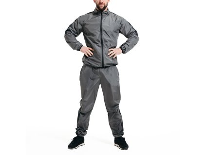 CLOTHING SAUNA SUIT C1 GRAY-2XL (Veľkosť 2XL)