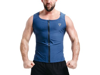 SWEAT VEST MENS M2 NAVY BLUE-2XL (Veľkosť 2XL)